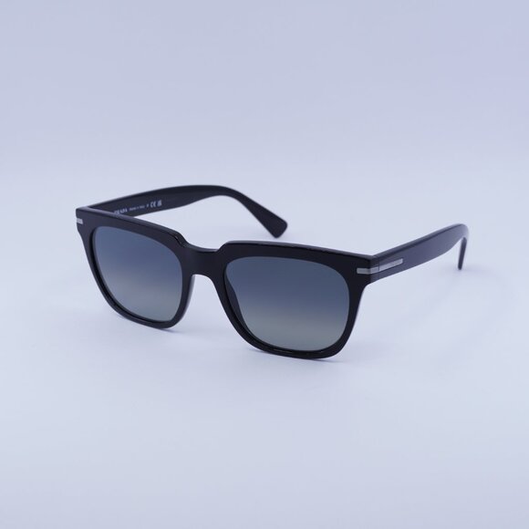🕶️ New Prada PR04YS 1AB2D0 Sunglasses - Black Frame, Grey Gradient Lenses - Picture 5 of 10